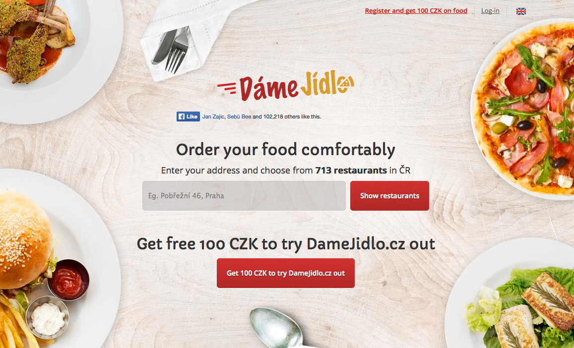 DameJidlo.cz - backoffice a kurýrní síť