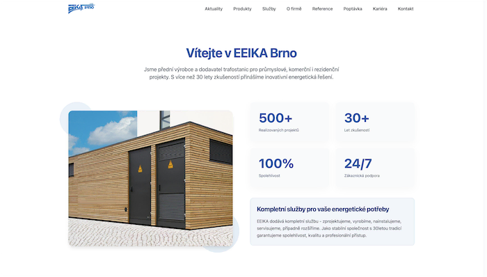 EEIKA CRM - Interní systém