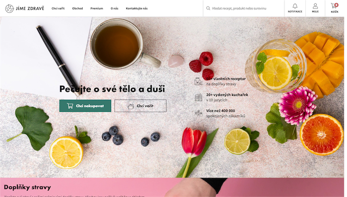 JímeZdravě - Product management