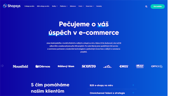 Shopsys - E-commerce a integrace